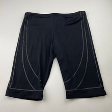 Load image into Gallery viewer, Boys Tilt, black swim shorts, elasticated, EUC, size 14,  