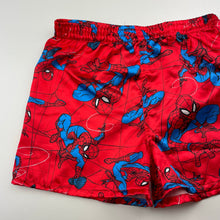 Load image into Gallery viewer, Boys Marvel, Spiderman lightweight pyjama shorts, elasticated, EUC, size 4-6,  