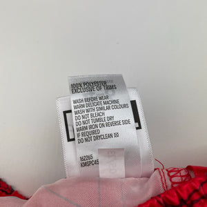 Boys Marvel, Spiderman lightweight pyjama shorts, elasticated, EUC, size 4-6,  