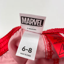 Load image into Gallery viewer, Boys Marvel, Spiderman lightweight pyjama shorts, elasticated, EUC, size 6-8,  