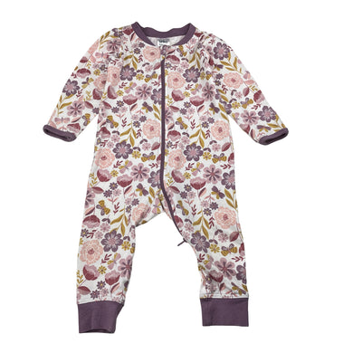 Girls Anko, floral zip romper, FUC, size 0,  