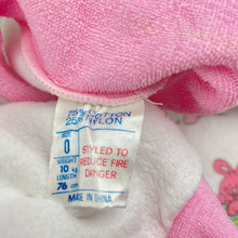 Load image into Gallery viewer, Girls vintage, coverall / romper, light marks on feet, FUC, size 0,  