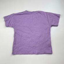 Load image into Gallery viewer, Girls Cotton On, purple cotton tee / top, rainbow, GUC, size 2,  