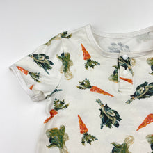 Load image into Gallery viewer, Boys stretchy, tee / top, vegetables, FUC, size 0,  