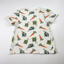 Load image into Gallery viewer, Boys stretchy, tee / top, vegetables, FUC, size 0,  