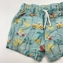 Load image into Gallery viewer, Boys purebaby, organic cotton shorts, elasticated, GUC, size 1,  