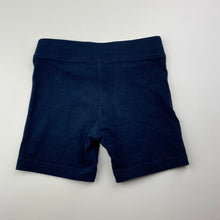 Load image into Gallery viewer, Girls Anko, navy bike shorts, elasticated, GUC, size 4,  