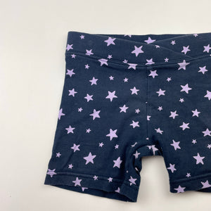 Girls Anko, navy & purple bike shorts, FUC, size 4,  
