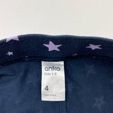 Load image into Gallery viewer, Girls Anko, navy &amp; purple bike shorts, FUC, size 4,  