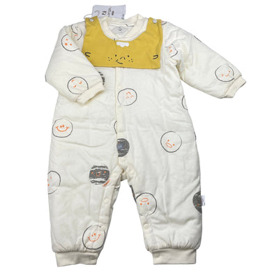 Unisex LK Angel, soft feel wadded winter romper, NEW, size 0,  