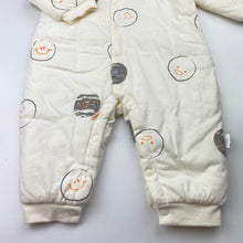 Load image into Gallery viewer, Unisex LK Angel, soft feel wadded winter romper, NEW, size 0,  