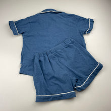 Load image into Gallery viewer, Unisex Cotton On, soft feel pyjama top &amp; shorts, EUC, size 4,  