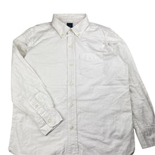 Load image into Gallery viewer, Boys GAP, white cotton long sleeve shirt, GUC, size 10,  