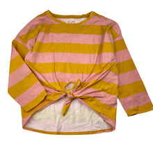 Load image into Gallery viewer, Girls Cotton On, tie front cotton long sleeve top, marks back sleeves, FUC, size 8,  