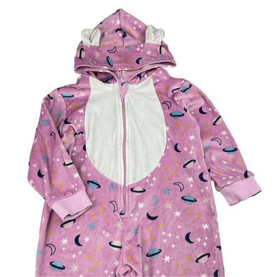 Girls Anko, soft feel fleece all-in-one pyjamas, GUC, size 3,  