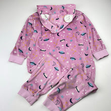 Load image into Gallery viewer, Girls Anko, soft feel fleece all-in-one pyjamas, GUC, size 3,  