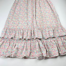 Load image into Gallery viewer, Girls Love Henry, floral cotton maxi dress, mild discolouration, FUC, size 7, L: 87cm
