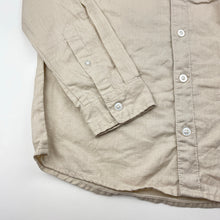 Load image into Gallery viewer, Boys lightweight, linen/cotton long sleeve shirt, EUC, size 10,  