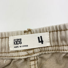 Load image into Gallery viewer, Boys Cotton On, knit denim shorts, elasticated, FUC, size 4,  