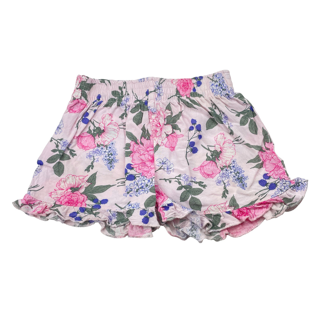 Girls KID, floral lightweight shorts, elasticated, GUC, size 3,  