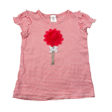 Girls Target, stretchy striped tee / top, EUC, size 2,  