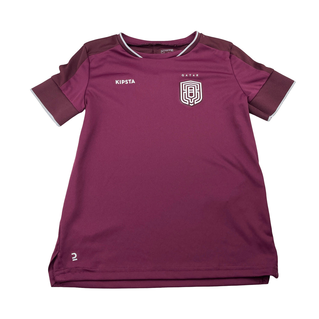 Boys Decathlon, KIPSTA Qatar sports / activewear top, EUC, size 7-8,  