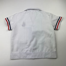 Load image into Gallery viewer, Boys Jasmine, embroidered sailor top, L: 34.5cm, armpit to armpit: 33cm, small mark on back, FUC, size 4-6,  