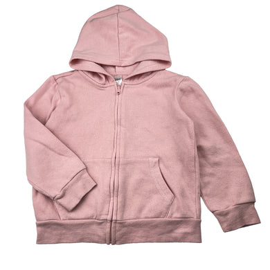 Girls Anko, fleece lined zip hoodie sweater, pilling, FUC, size 5,  