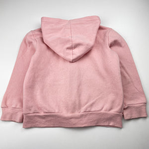 Girls Anko, fleece lined zip hoodie sweater, pilling, FUC, size 5,  