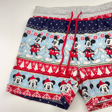 Load image into Gallery viewer, Boys Peter Alexander, Mickey Mouse cotton pyjama shorts, wash fade, FUC, size 14,  