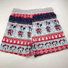 Load image into Gallery viewer, Boys Peter Alexander, Mickey Mouse cotton pyjama shorts, wash fade, FUC, size 14,  