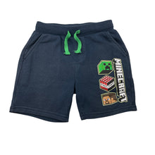 Load image into Gallery viewer, Boys Mojang, Minecraft shorts, elasticated, wash fade, FUC, size 6,  