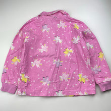 Load image into Gallery viewer, Girls Milkshake, flannel cotton pyjama top, unicorns, GUC, size 6,  