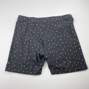 Girls Anko, grey stretchy bike shorts, GUC, size 14,  