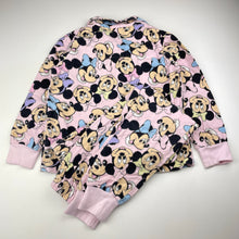 Load image into Gallery viewer, Girls Disney, Minnie Mouse flannel cotton pyjamas, mark left cuff, FUC, size 6,  