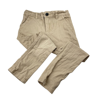 Boys B Collection, stretch cotton chino pants, adjustable, Inside leg: 43cm, GUC, size 4,  
