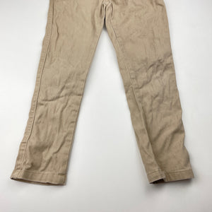 Boys B Collection, stretch cotton chino pants, adjustable, Inside leg: 43cm, GUC, size 4,  