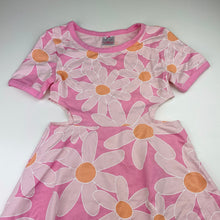 Load image into Gallery viewer, Girls Mango, floral stretchy cut out dress, EUC, size 9, L: 63cm