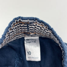 Load image into Gallery viewer, Boys Anko, blue linen shorts, elasticated, EUC, size 10,  
