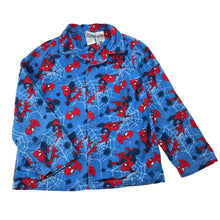 Load image into Gallery viewer, Boys Marvel, Spiderman flannel cotton pyjama top, wash fade &amp; pilling, FUC, size 6,  