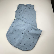 Load image into Gallery viewer, Unisex ergoPouch, 1.0 Tog organic cotton/bamboo sleeping bag, L: 81cm, EUC, size 00-2,  