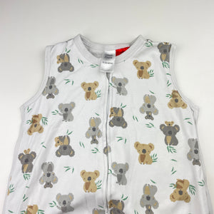 Unisex Ollie's Place, cotton sleeping bag, koalas, light pilling, L: 82cm, FUC, size 1-2,  
