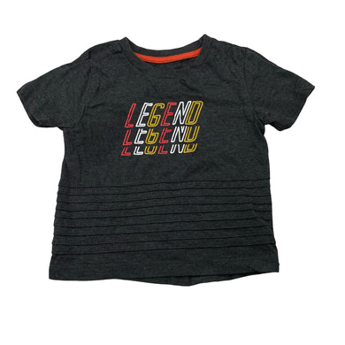 Boys Tilt, grey marle tee / top, EUC, size 1,  
