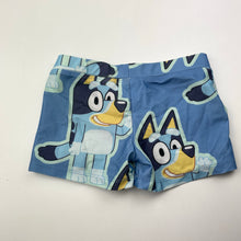 Load image into Gallery viewer, Unisex Bluey, swim shorts, elasticated, FUC, size 1,  
