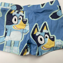Load image into Gallery viewer, Unisex Bluey, swim shorts, elasticated, FUC, size 1,  