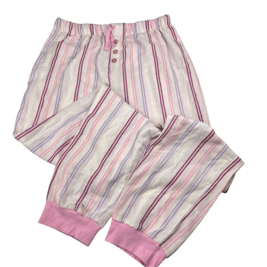 Girls Cotton On, soft feel striped pyjama pants, elasticated, GUC, size 14,  