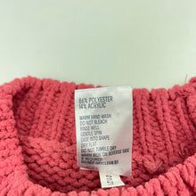 Load image into Gallery viewer, Girls Anko, chenille knit sweater / jumper, EUC, size 5,  