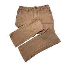 Load image into Gallery viewer, Boys Indie, stretch cotton chino pants, adjustable, Inside leg: 46.5cm, FUC, size 5,  