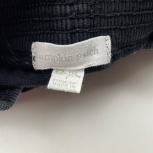 Load image into Gallery viewer, Girls Pumpkin Patch, black track pants, elasticated, GUC, size 1,  