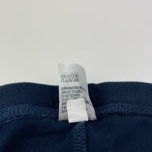 Load image into Gallery viewer, Girls Anko, navy stretchy leggings, Inside leg: 40cm, FUC, size 5,  